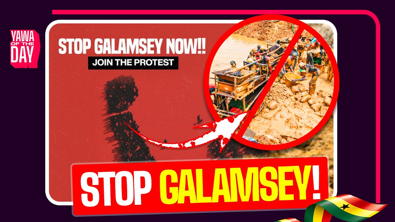 The #StopGalamseyNow Protest Is On🔥🔥🔥🔥🔥🔥🔥🔥