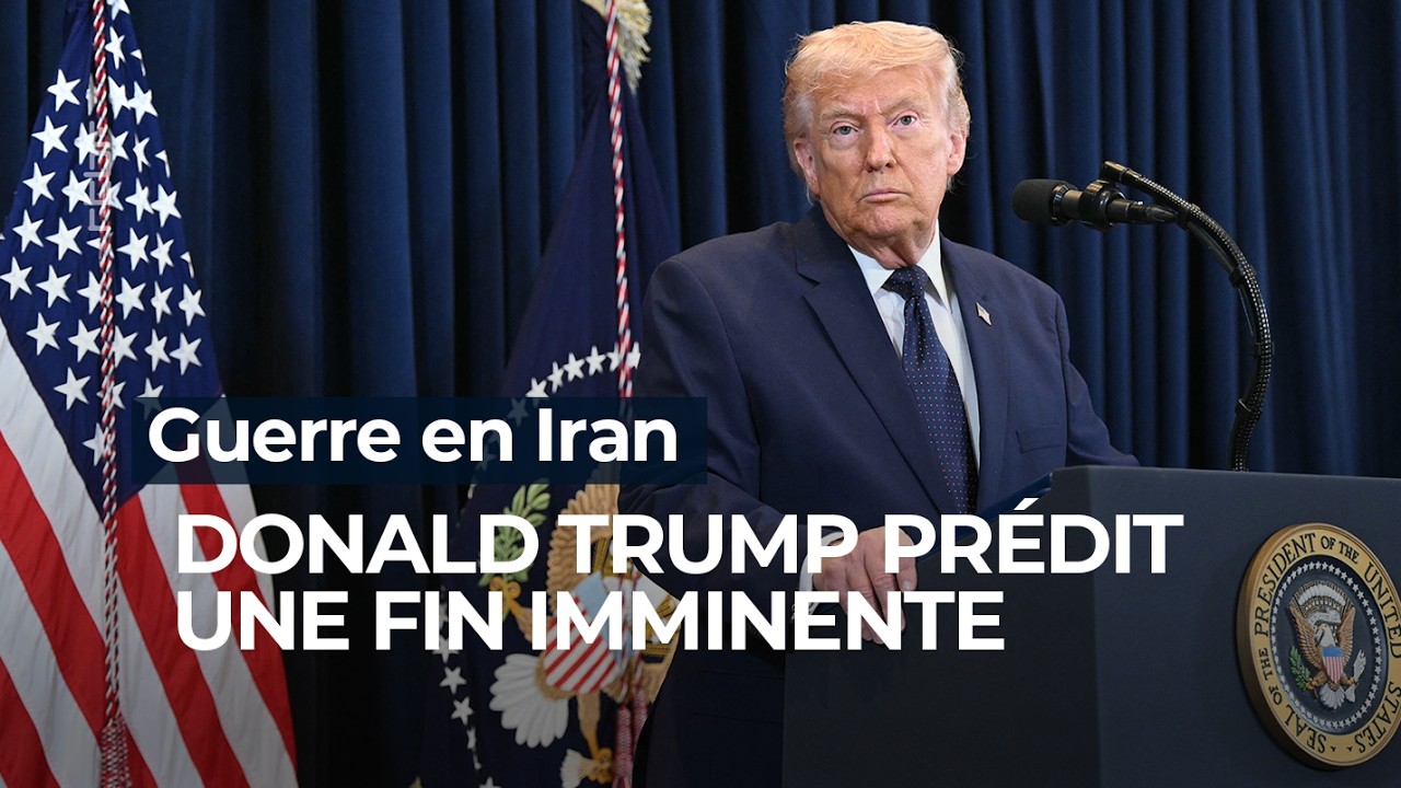Guerre en Iran: Donald Trump pr&eacute;dit une fin imminente - RTBF Info