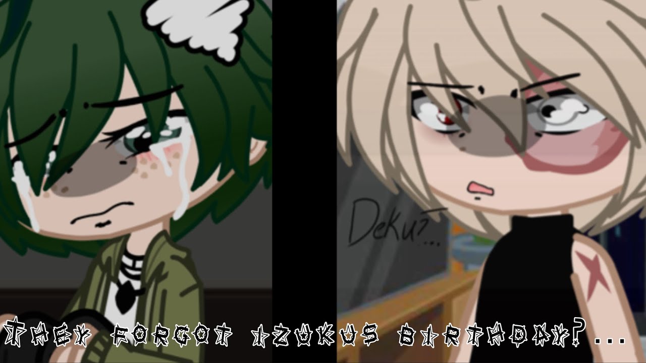 ||They forgot izukus birthday?|| [repost] [late] [happy bday izu!] [bkdk]