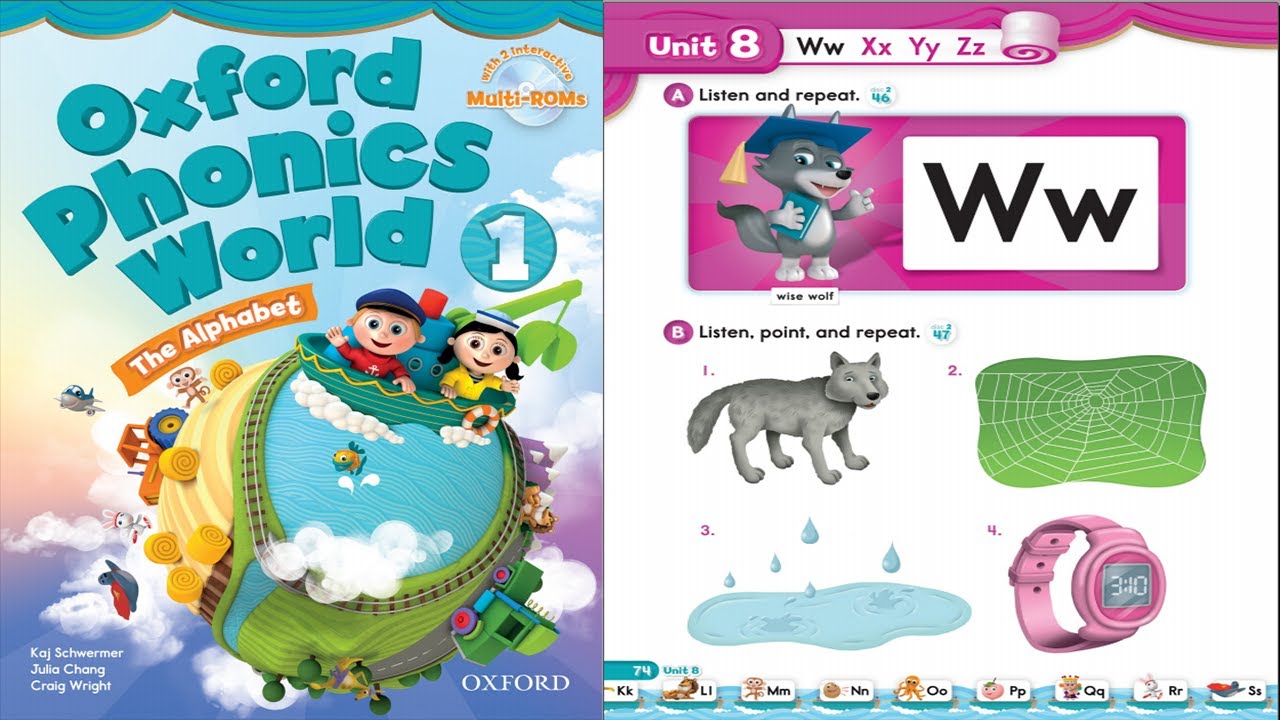 Oxford Phonics wold 1,Unit 8(Ww-Xx-Yy-Zz)