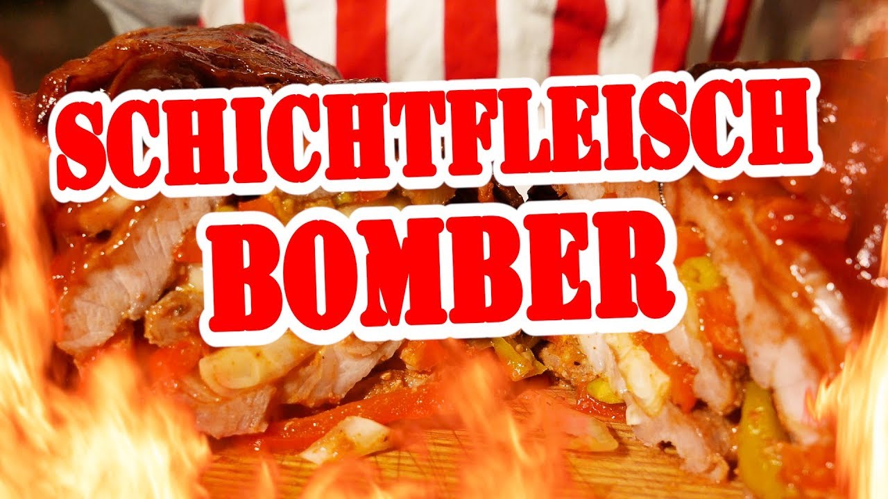 BBQ Schichtfleisch Bomber - Ohne Dutch - Oven!!! Die Grillshow 357