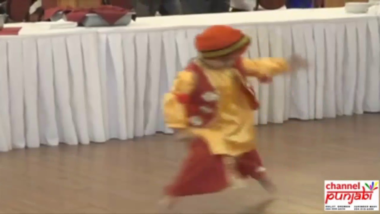 dhinchak pooja dilon ka shooter hai mera scooter punjabi bhangra by kid