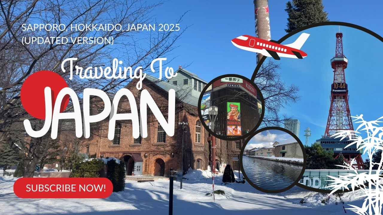 Japan Travel: Throwback Vlog ❄️ | UPDATED VLOG! Otaru Canal, Sapporo Adventures & New Year Vibes 🎌