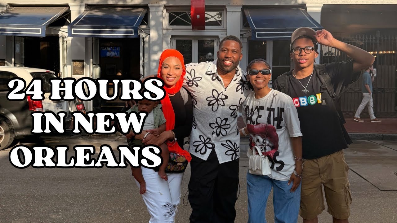 Food Vlog: 24 Hours in NOLA | New Orleans Food | Ghost Tour in New Orleans