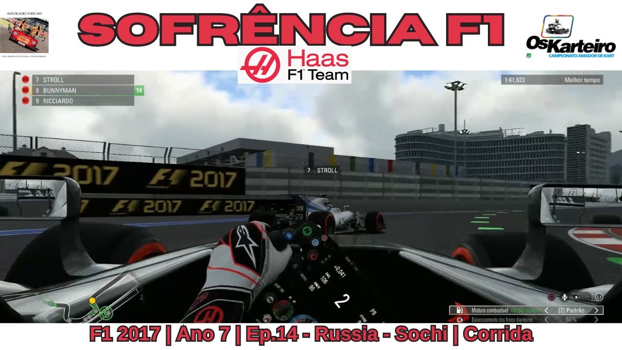 Sofrência F1 2017 | Ano 7 | GP 04 | Corrida | Russia
