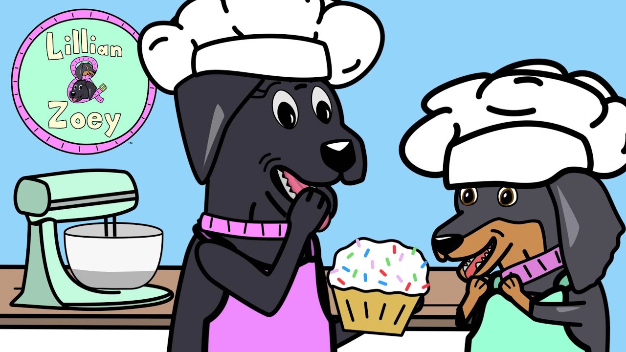 Lillian & Zoey Cartoon Pilot: Learning to Bake