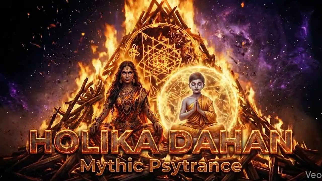 HOLIKA DAHAN 🔥 | Bhakti vs Ahankar | Mythic Psytrance | Bass Boosted