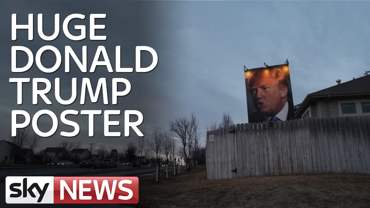 Huge Donald Trump Poster