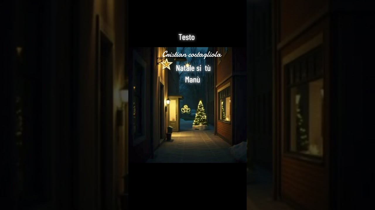 Man&ugrave; - Natale si tu