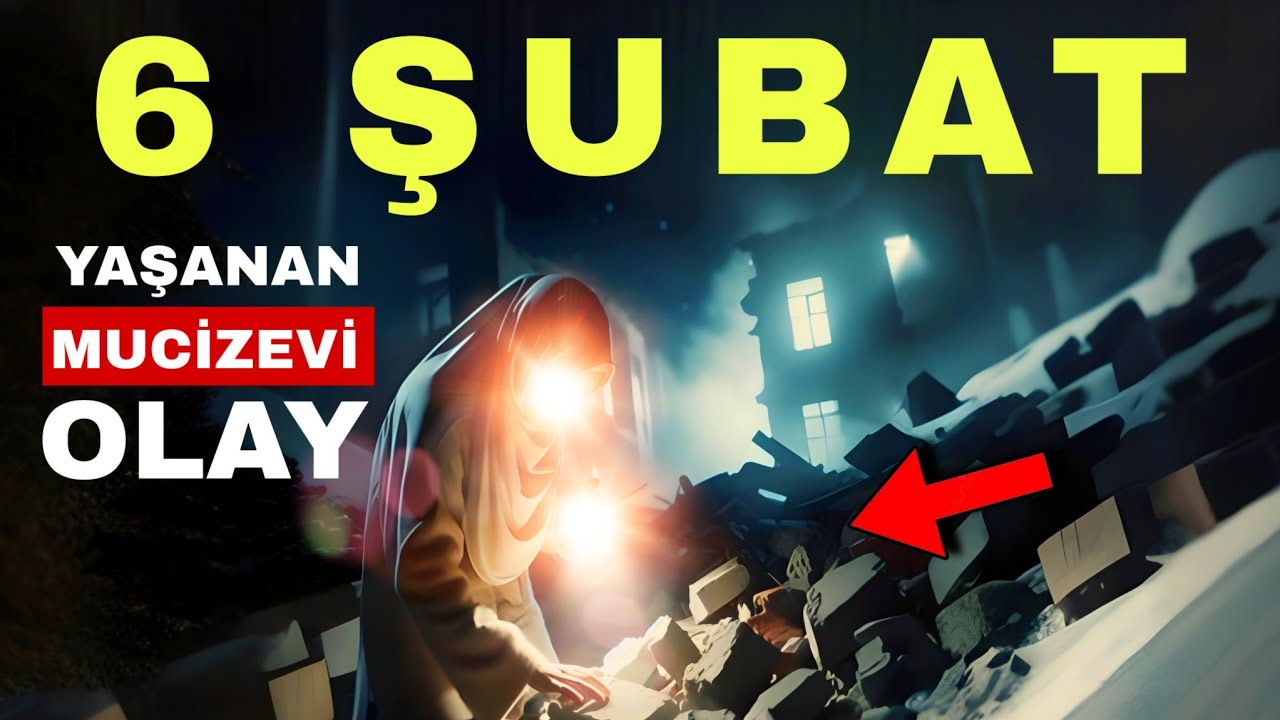 6 ŞUBAT DEPREMİ YAŞANAN MUCİZEVİ OLAYLAR / Kahramanmaraş Deprem Anı