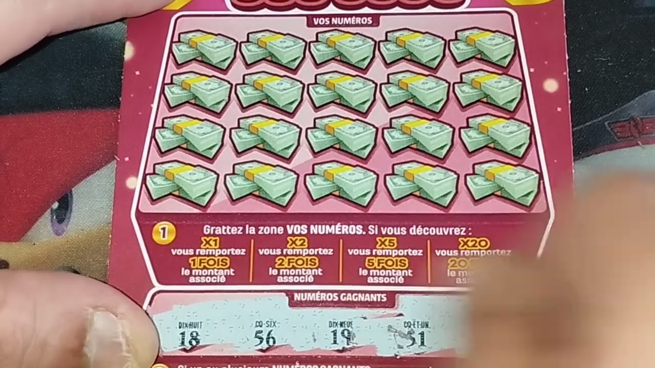 GRATTAGE DE 6 X 20