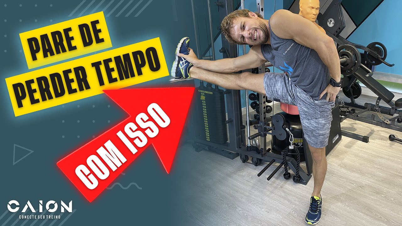 ALONGAMENTO: Nem antes, e nem depois do treino!