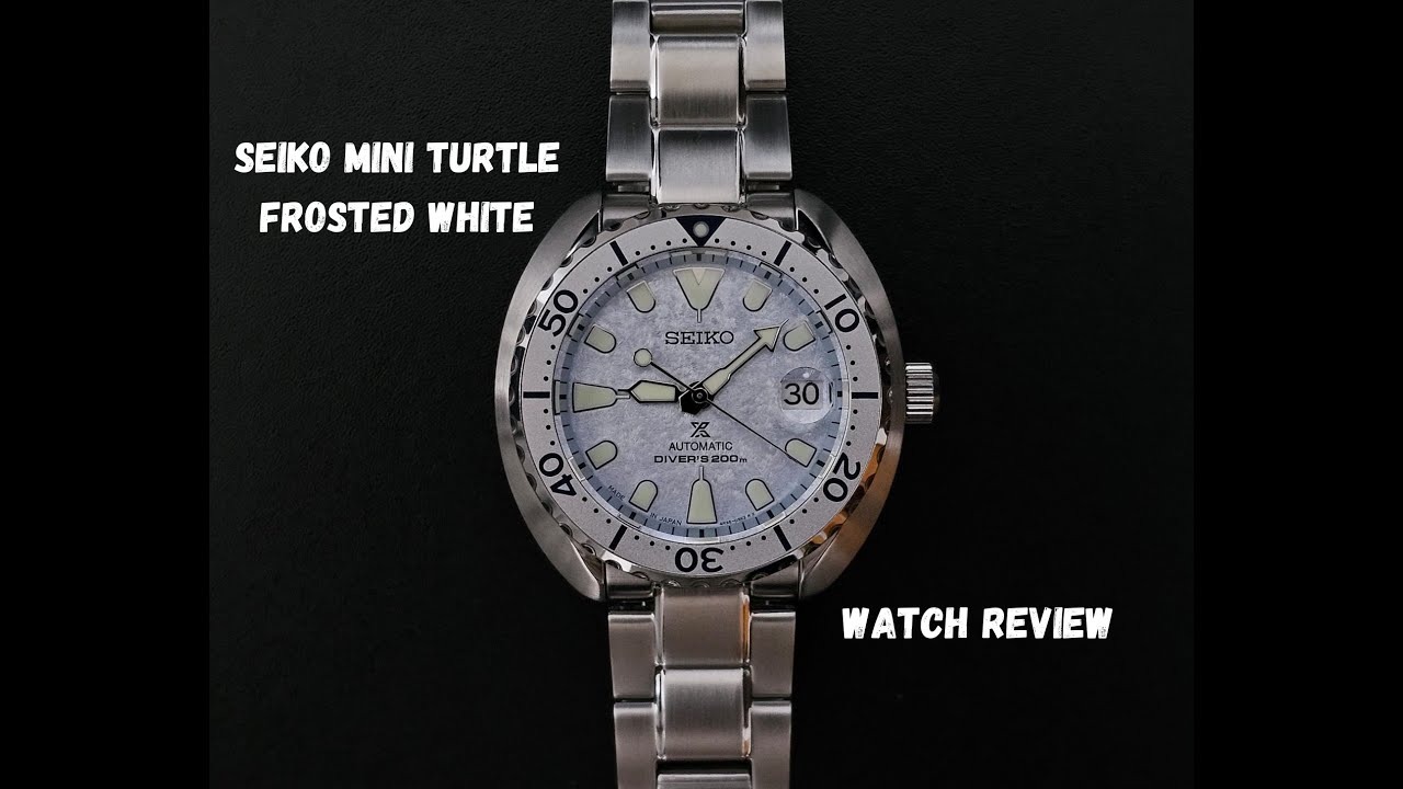 Seiko Frosted Mini Turtle SBDY109 Review