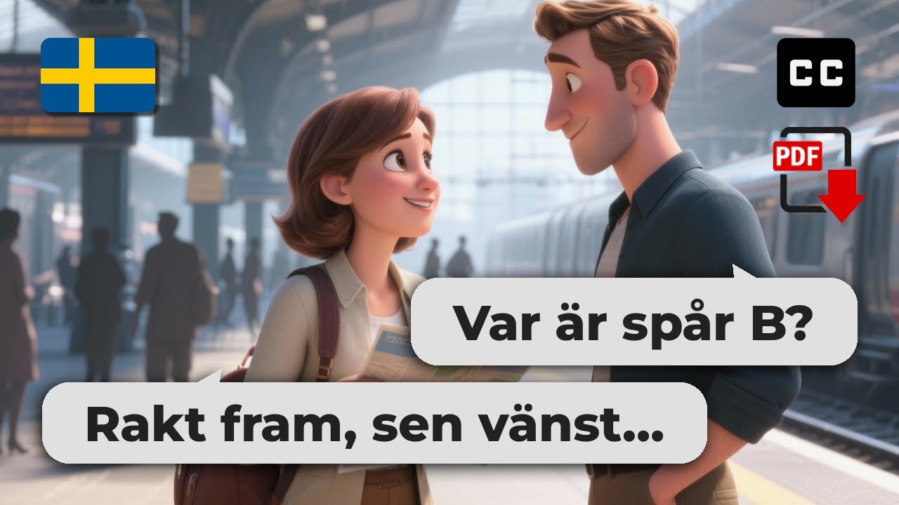 (New !) 10 Short Real-Life Situations 🇸🇪 Learn Swedish Through Conversation