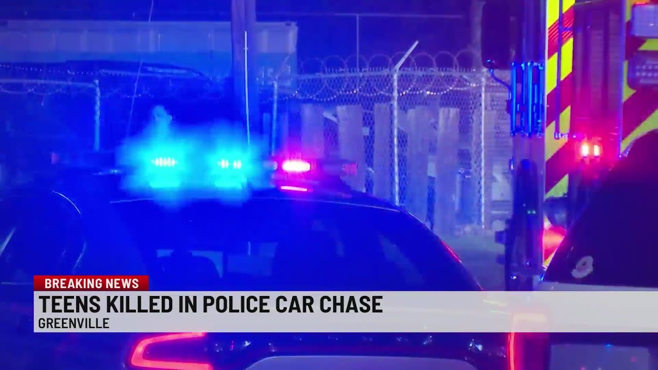 2 teens killed after pursuit ends in fatal collision in Greenville Co.