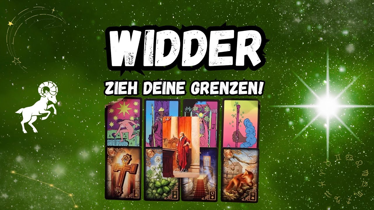 WIDDER, SCHAU JETZT IN DEINE WOCHE REIN! ♈️😇