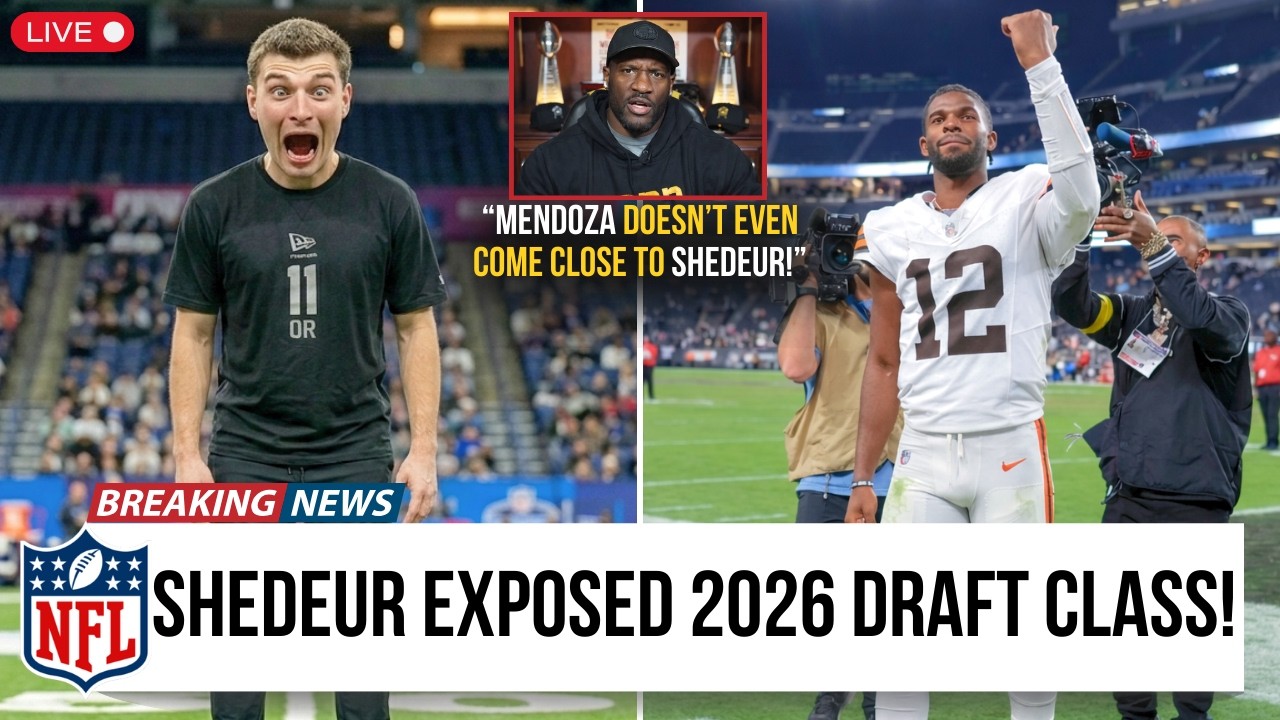 James Harrison DROPS A BOMBSHELL On The 2026 Draft Class, Saying Shedeur Sanders IS MILES AHEAD