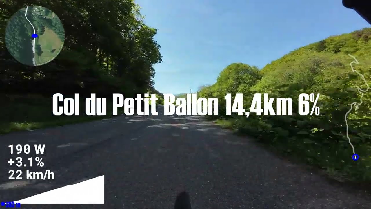 Col du Petit Ballon from Whir au Val