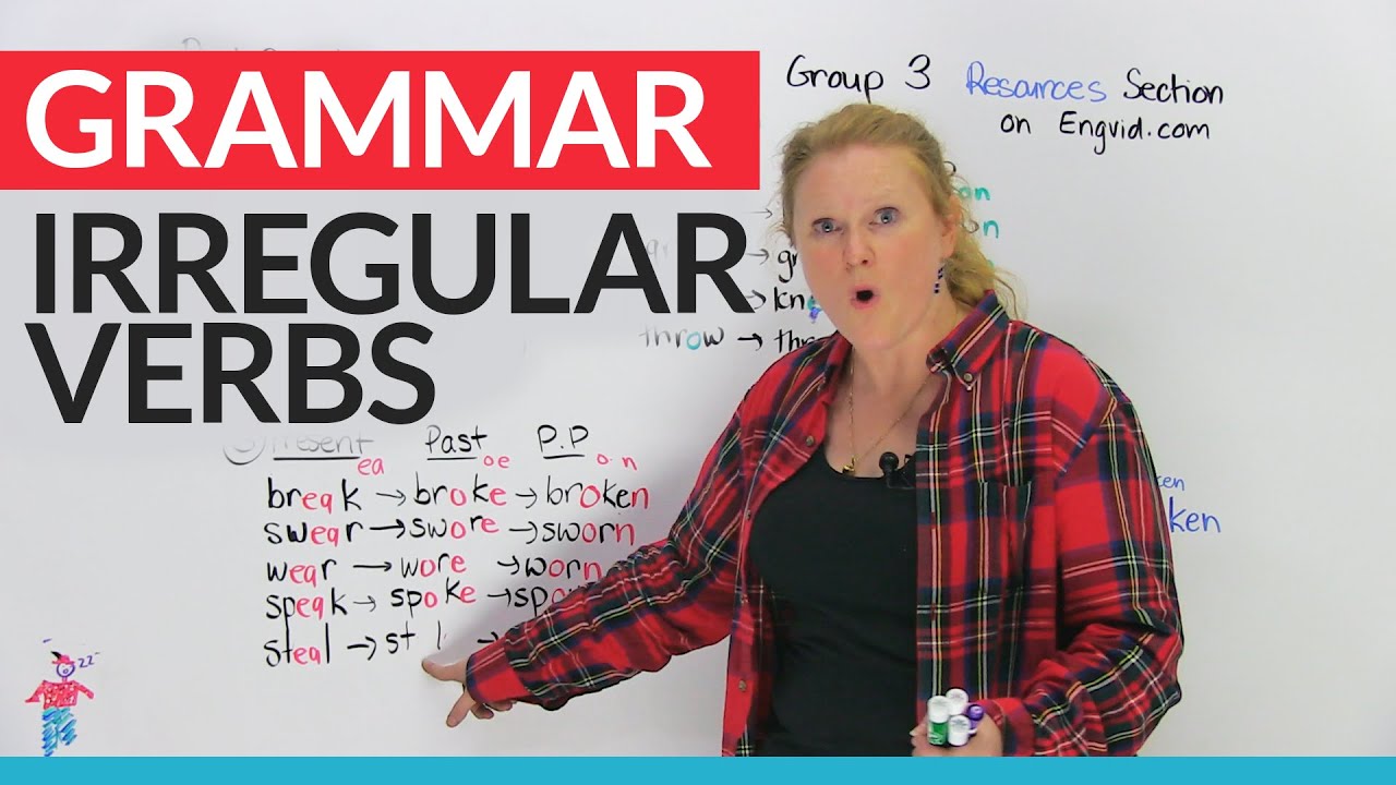 Irregular Verbs in English – Group 3