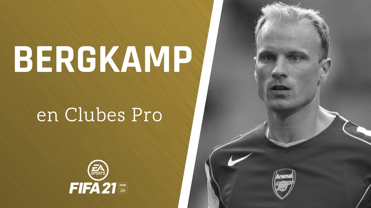 ⚽ FIFA 21 | C&oacute;mo hacer a BERGKAMP en CLUBES PRO ✔️