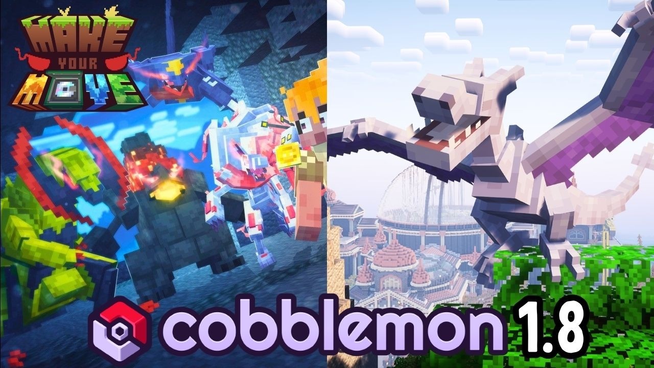 Обновление Cobblemon 1.8 меняет всё...