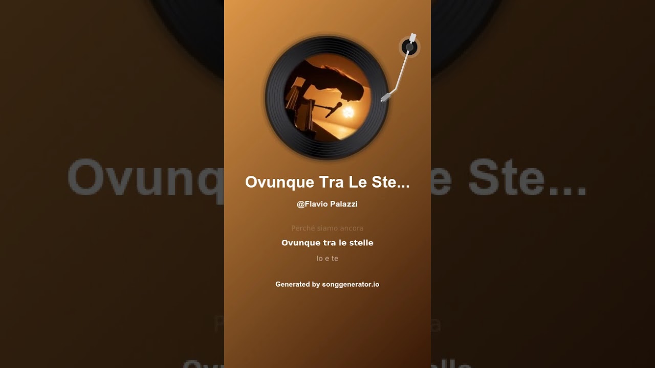 Ovunque Tra Le Stelle