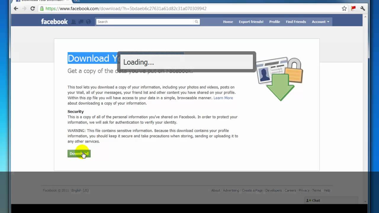 How to Download all your Facebook Data | Technobuzz.net