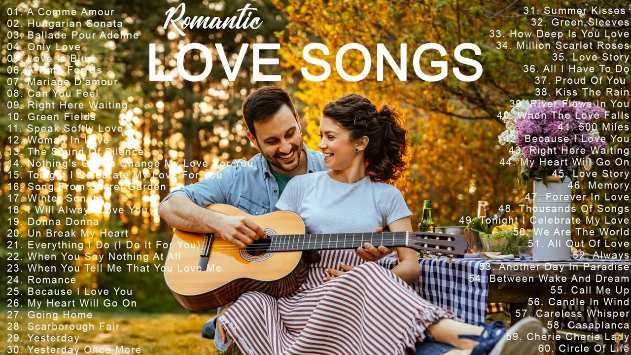 Romantic Guitar 💖 Most Old Beautiful Love Songs 80's 90's 💖 Best Romance Melody of Love