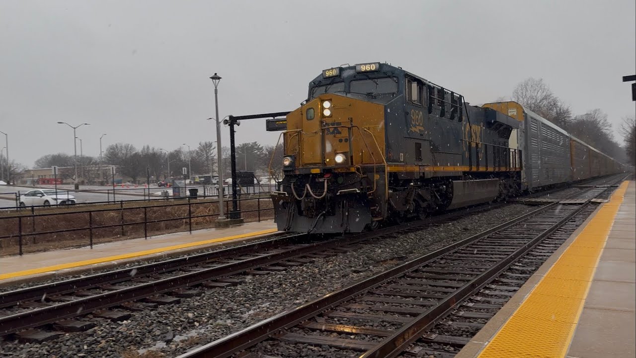 CSXT X276 at Metropolitan Grove ft @AtlanticRailMedia1853