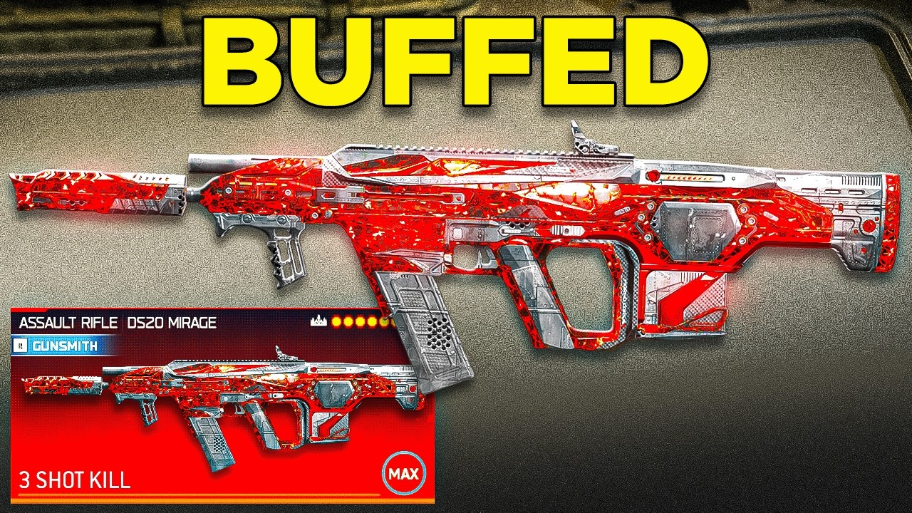this *NEW* BUFFED AR LOADOUT feels like CHEATING in BO7! (Best DS20 MIRAGE Class Setup) Black Ops 7