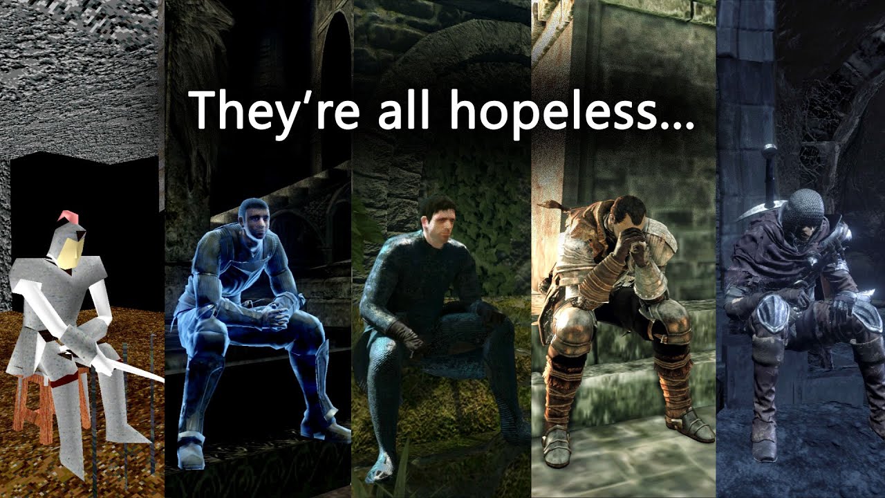 The Crestfallen Warrior Across the Souls Games