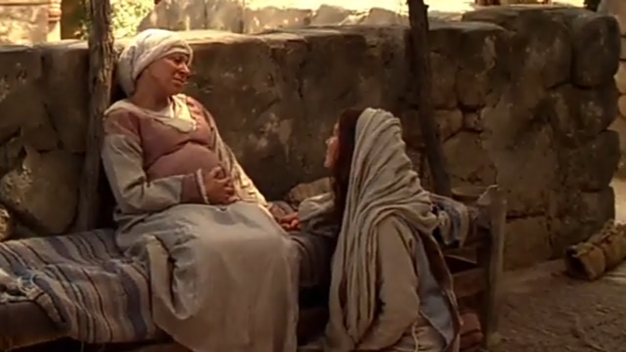Mary visits Elizabeth - The Bible Story