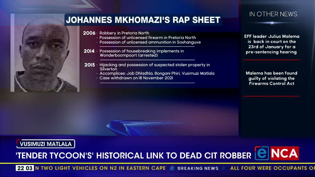 'Tender tycoon's' historical link to dead cash-in-transit robber