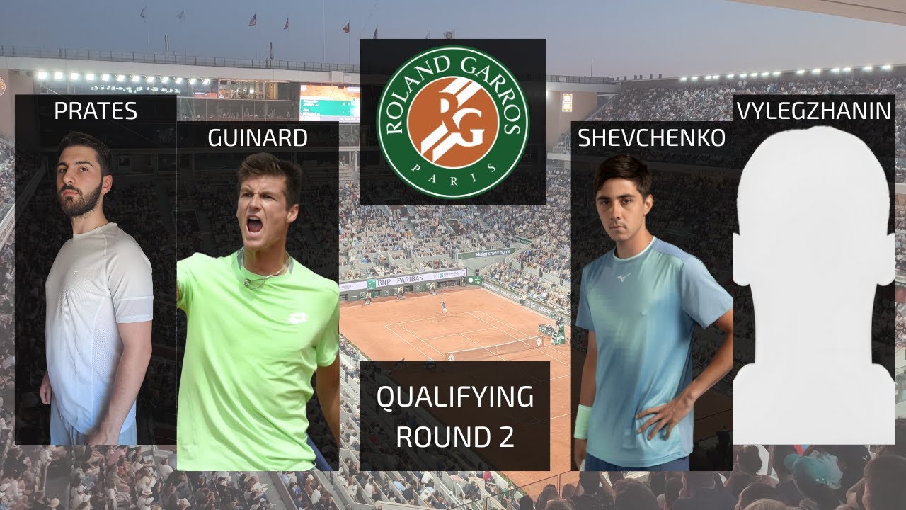 Prates/Guinard vs. Vylegzhanin/Shevchenko | Roland-Garros Qualifying | Round 2