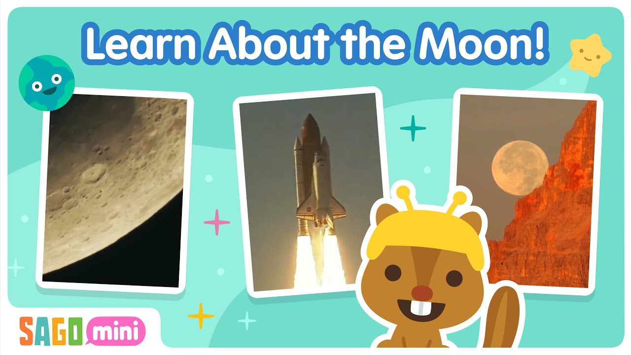 Learn About The MOON 🌝🌚 | Sago Mini School | Learning Videos for Kids