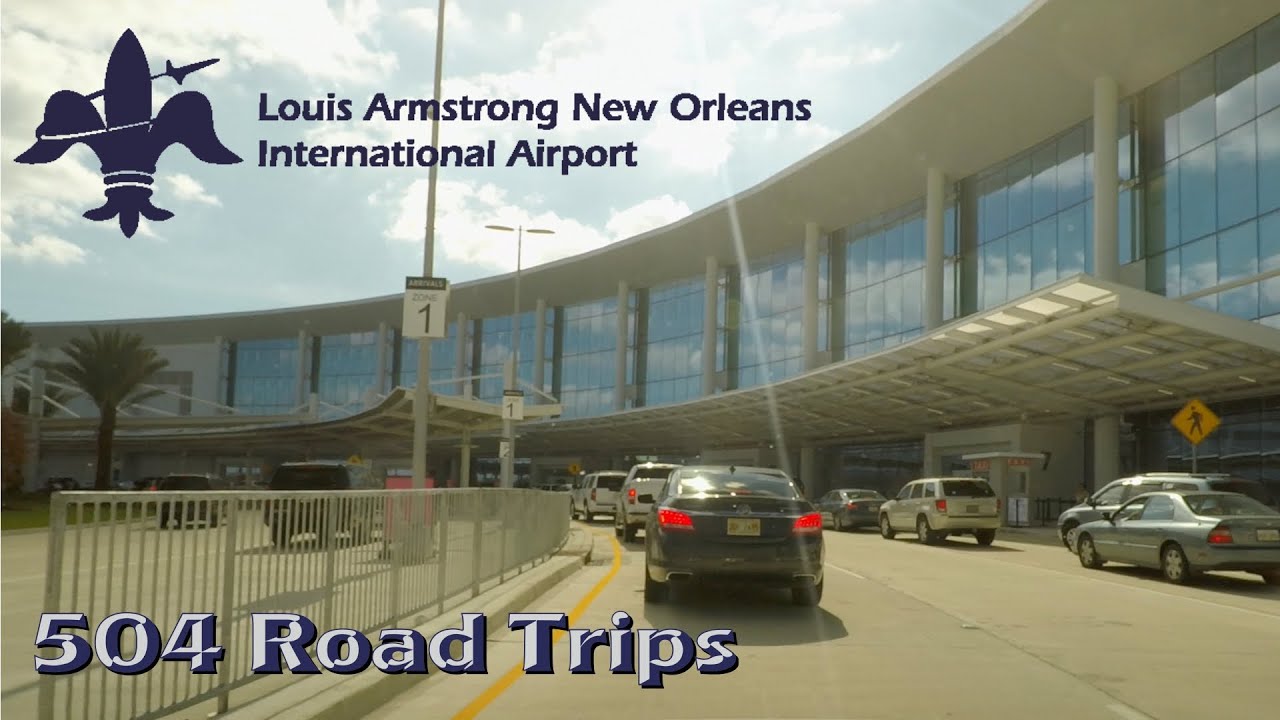 The New Louis Armstrong International Airport Terminal (MSY) - New Orleans Louisiana