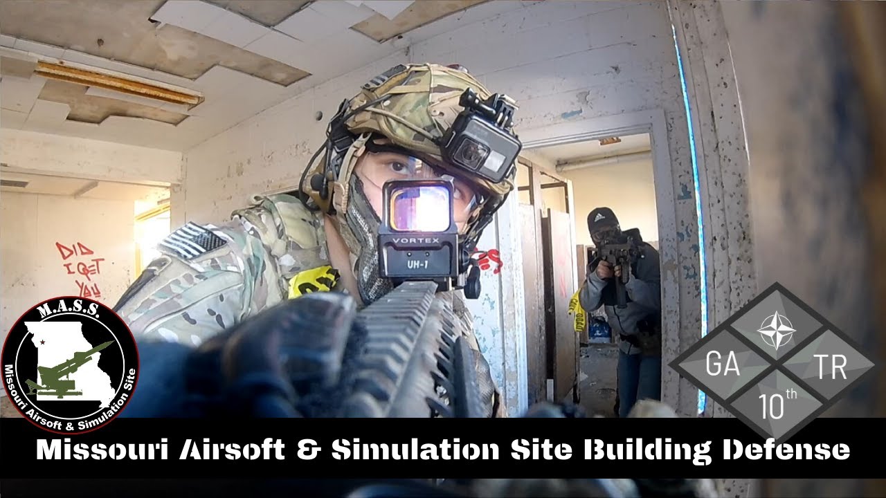 Airsoft - MASS building defense | KWA LM4