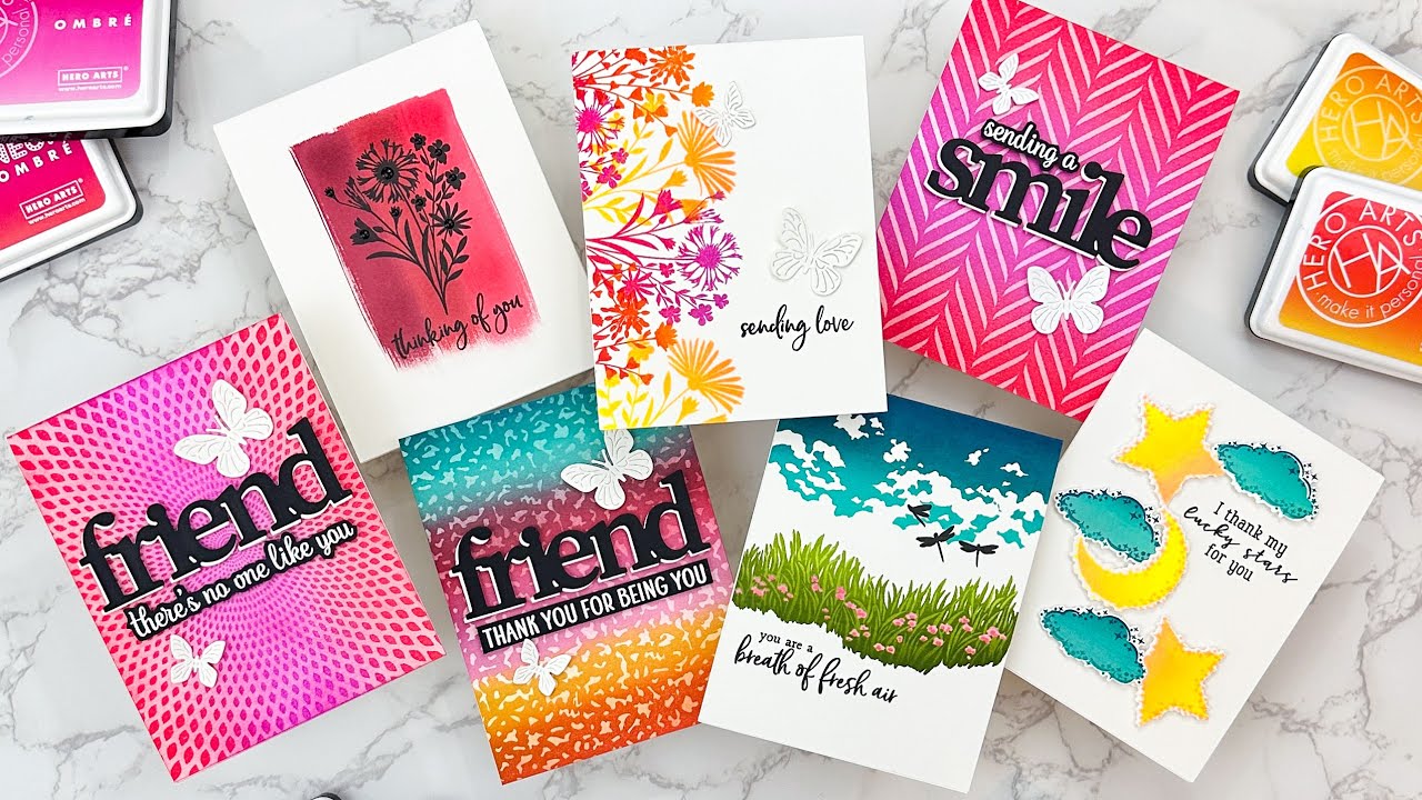 Ombre Ink Pad Techniques
