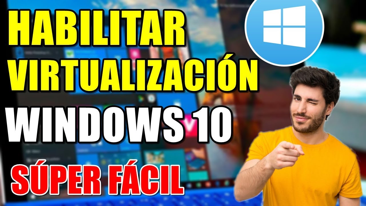 Como HABILITAR la VIRTUALIZACIÓN en Windows 10📌 2025💥Método Garantizado.👌