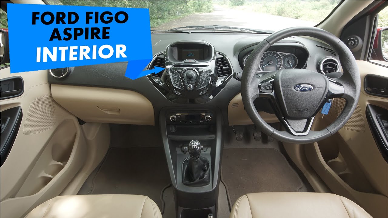 Ford Figo Aspire Interior : PowerDrift