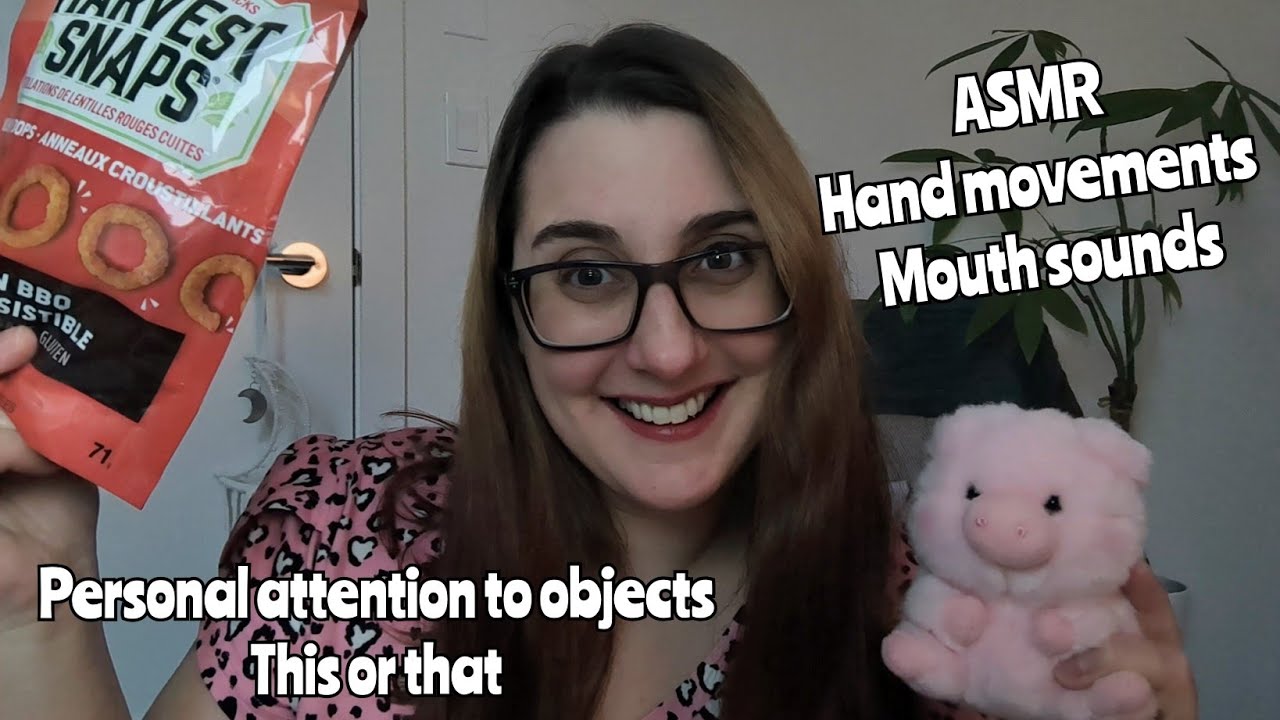 ASMR Fast This or That with Personal Attention to Objects ~ Mouth sounds, Hand Movements +