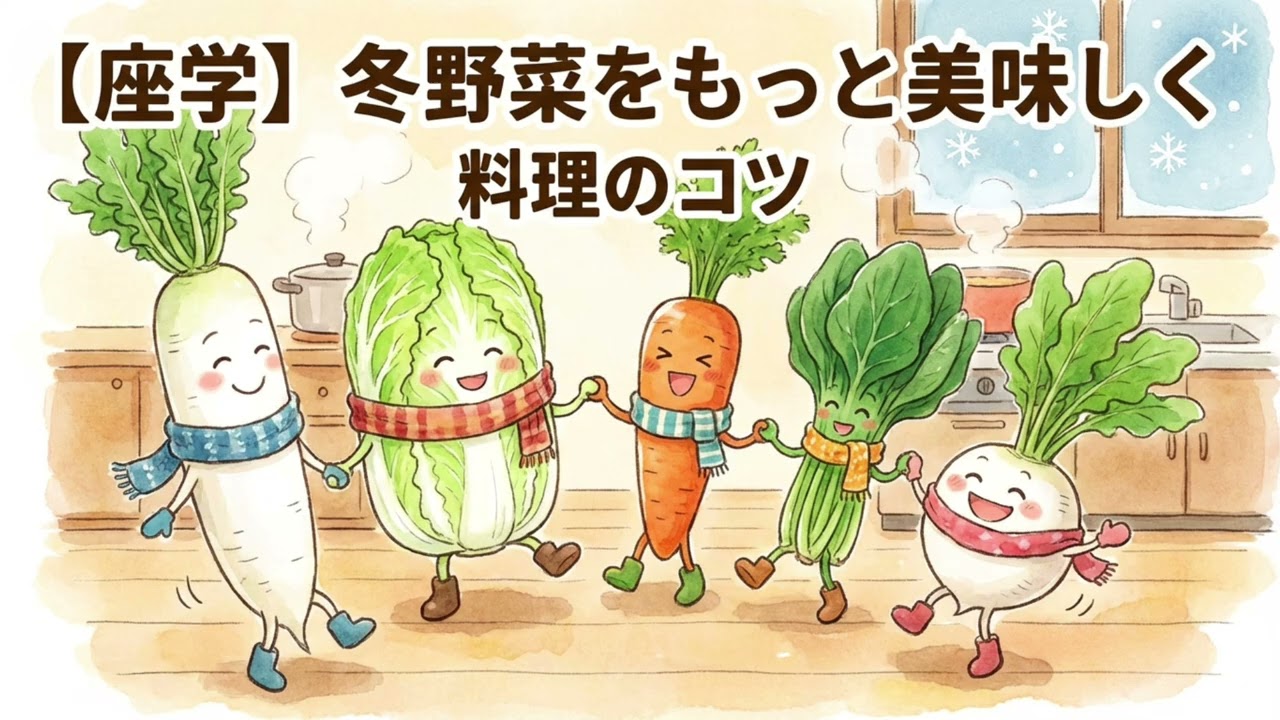 【美味しく作るコツ】冬野菜の調理の仕方や選び方