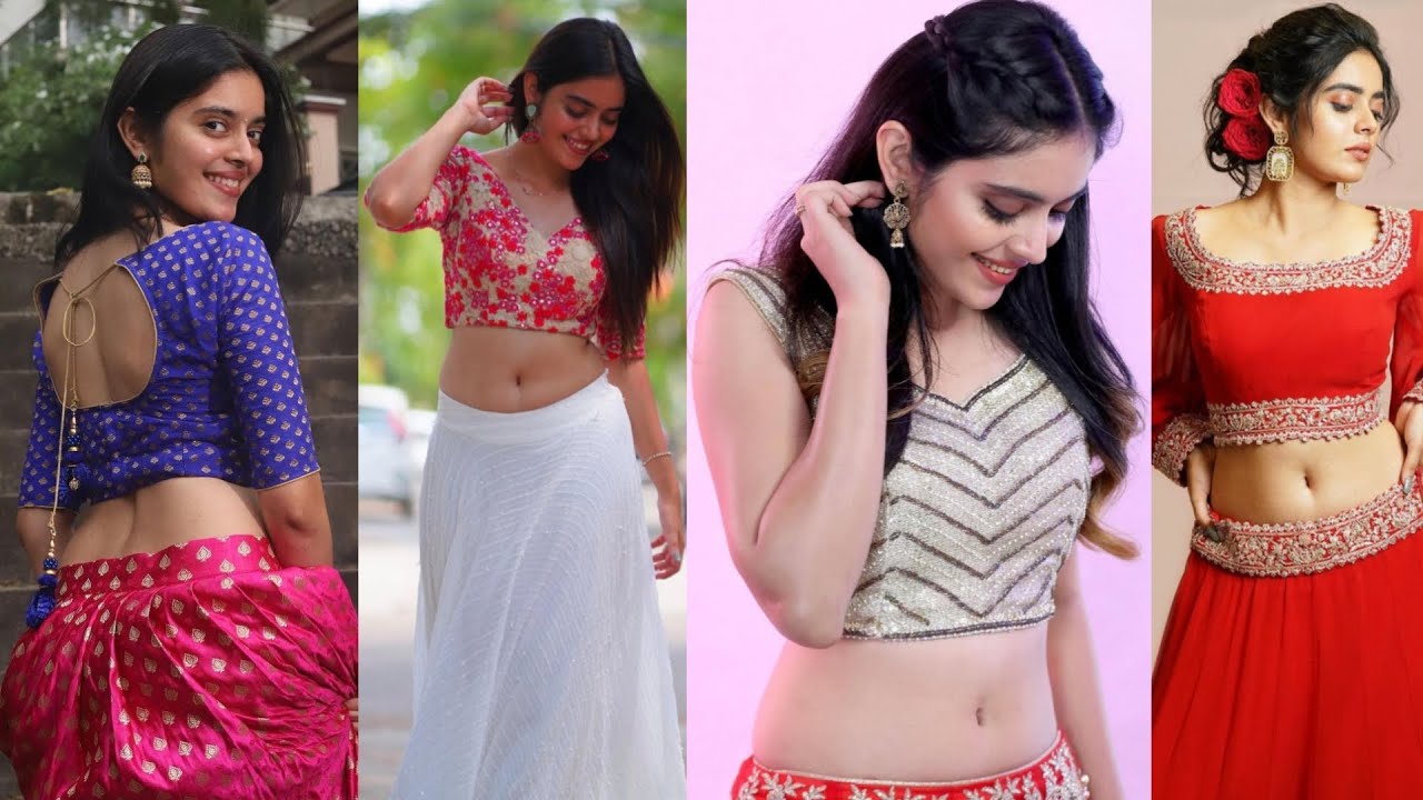 Kushitha Kallapu in Mesmerizing Lehengas Looks | Dazzling Half Saree Looks with Kushitha Kallapu