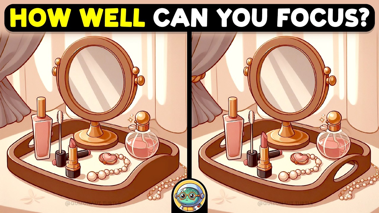 🐢🧩 Find The Difference | Test Your Sharp Eyes 🧩🐢 | Quizonaut Turtle