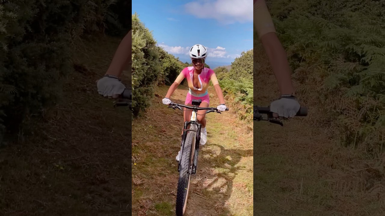 Lovely trails in Exmoor, UK 🇬🇧 #exmoor #ukcycling