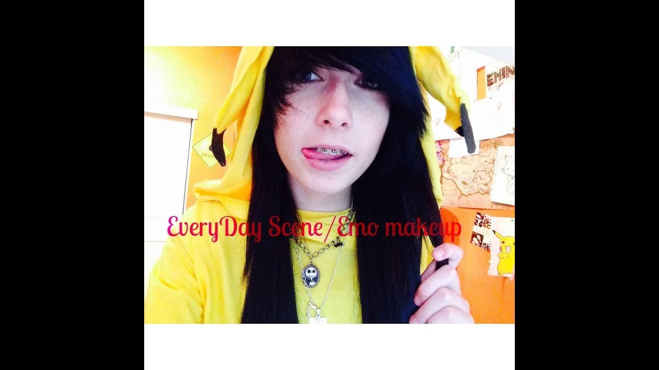 Everyday scene/emo makeup