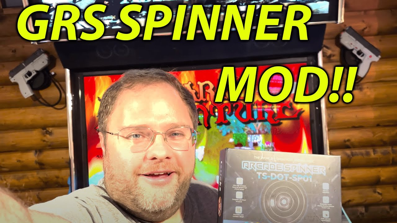 Trying out the GRS push-pull spinner on my Ultra Megacade!