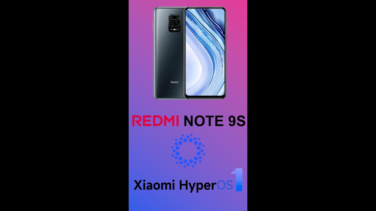 Cài rom HyperOS 1 cho REDMI NOTE 9S