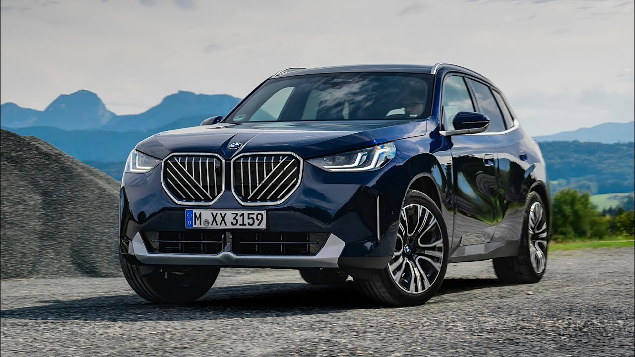 All New BMW X3 20 xDrive Tansanite Blue 2025 - Exterior, Interior, Test Drive