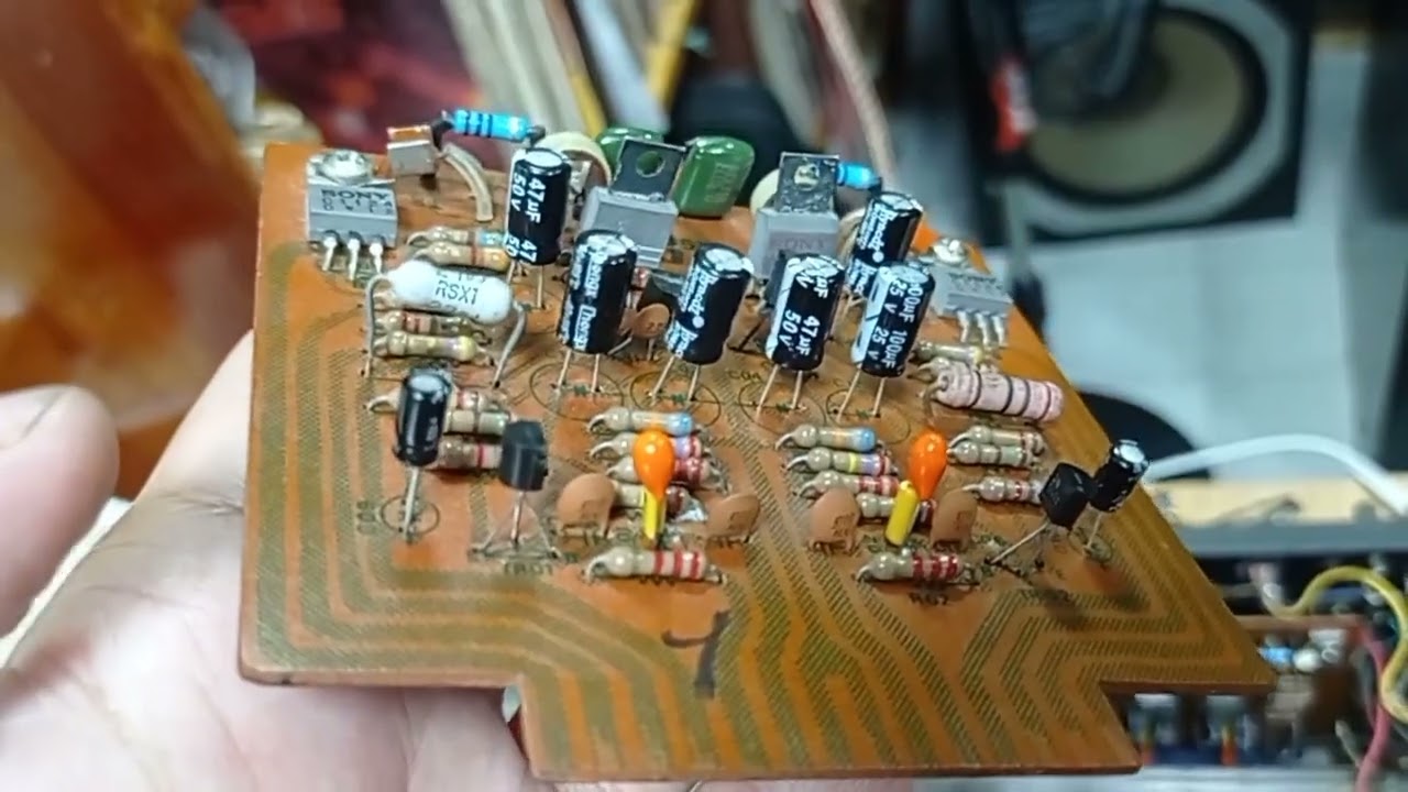 Sansui QRX-5001 reparación extraña 1